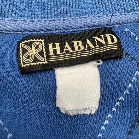 Vintage 90s Haband Argyle Cardigan Sweater with Pockets - Picture 11 of 12